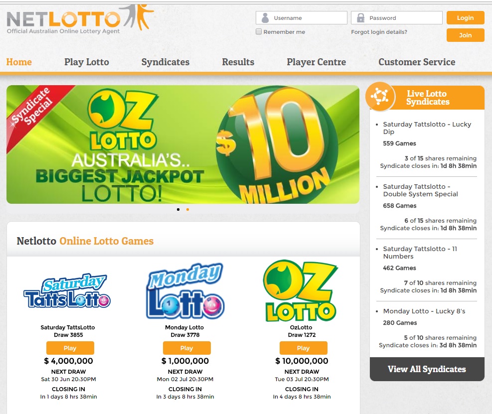 Online Lottery Shop Reviews: NetLotto 